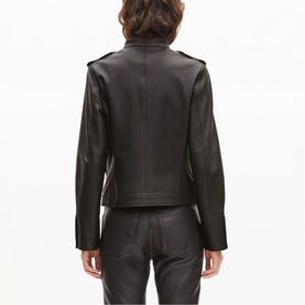 Military Leather Jacket