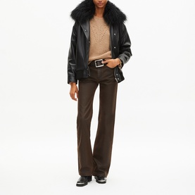Shearling Leather Jacket