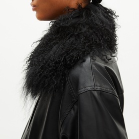 Shearling Leather Jacket