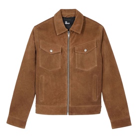 Suede Straight Fit Jacket