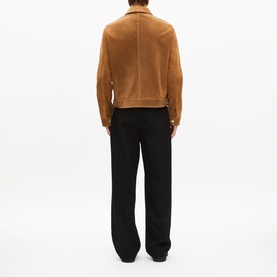 Suede Straight Fit Jacket