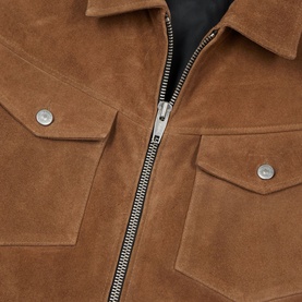 Suede Straight Fit Jacket