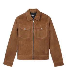 Suede Straight Fit Jacket