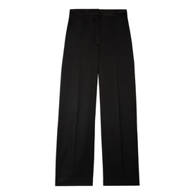 Satin Wide-Leg Trousers