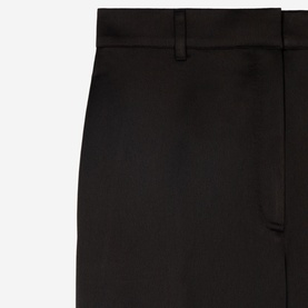 Satin Wide-Leg Trousers