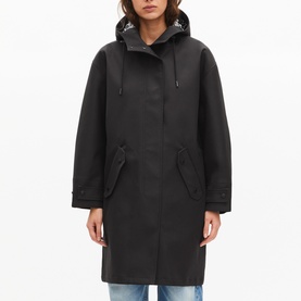 Zebra Lined Parka Jacket