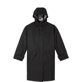 Zebra Lined Parka Jacket
