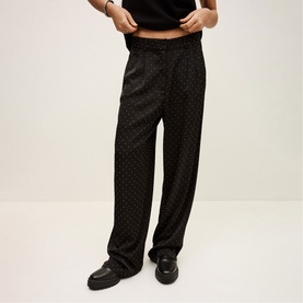 Deloy Embellished Pleated Trousers