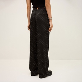 Deloy Embellished Pleated Trousers