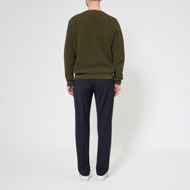 Buttoned Shoulder Sweater