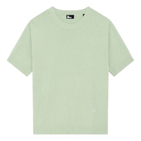 Brushed Logo Knit Sweater