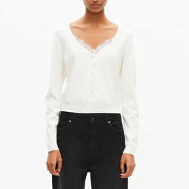 Trompe L'Oeil Lace Sweater