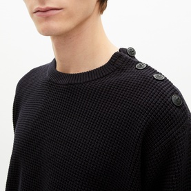 Textured Knit Sweater