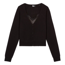 Trompe L'Oeil Lace Sweater