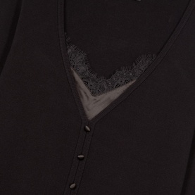 Trompe L'Oeil Lace Sweater