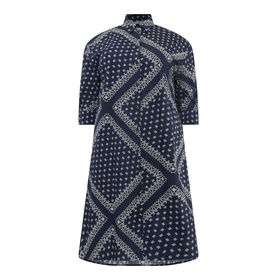 Pedone Printed Shirt Dress