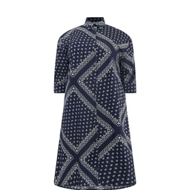 Pedone Printed Shirt Dress
