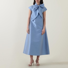 Nori Bow Neck Dress