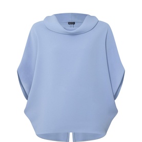 Sage Roll-Neck Blouse