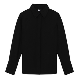 Solid Satin Shirt