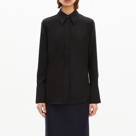 Solid Satin Shirt