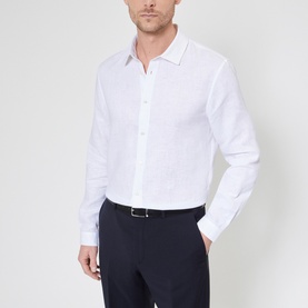 Solid Linen Shirt