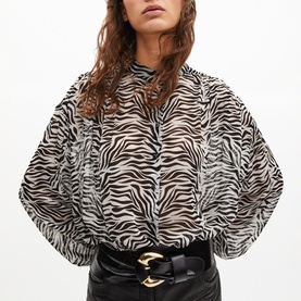 Zebra Print Shirt