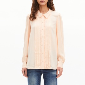 Pleated Placket Shirt