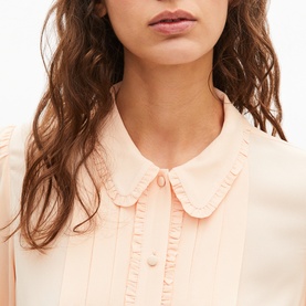 Pleated Placket Shirt