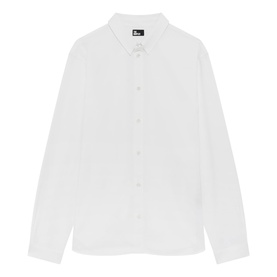 Strap Collar Casual Shirt