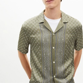 Bandana Paisley Casual Shirt