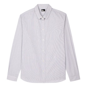 Strap Collar Casual Shirt