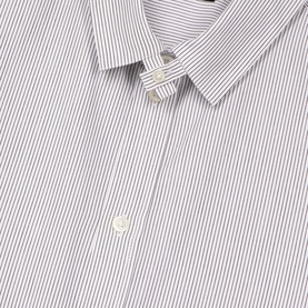 Strap Collar Casual Shirt
