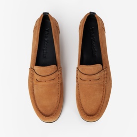 Suede Loafers