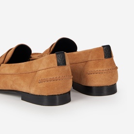 Suede Loafers