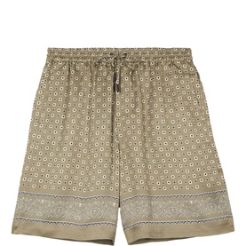 Bandana Print Swim Shorts
