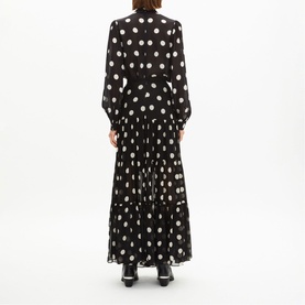 Polka Dot Tiered Skirt