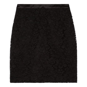 Lace Mini Pencil Skirt