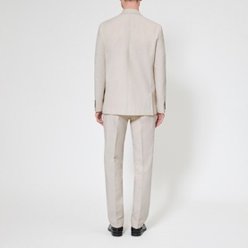 Single-Breasted Suit Blazer