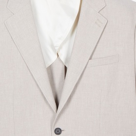 Single-Breasted Suit Blazer