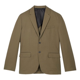 Single-Breasted Suit Blazer