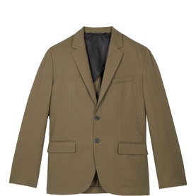 Single-Breasted Suit Blazer