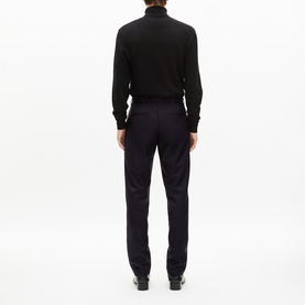 Pinstripe Suit Trousers