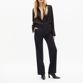 Tailored Straight Leg Trousers