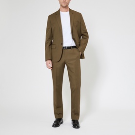 Straight Leg Suit Trousers
