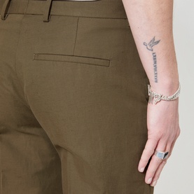 Straight Leg Suit Trousers