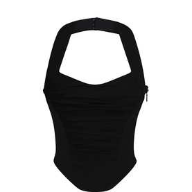 Sahar Halterneck Corset Top