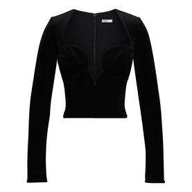 Sierra Velvet Corset Top