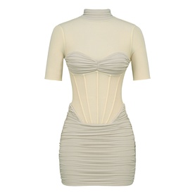 Sorrel Semi Sheer Mini Dress