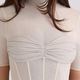 Sorrel Semi Sheer Mini Dress